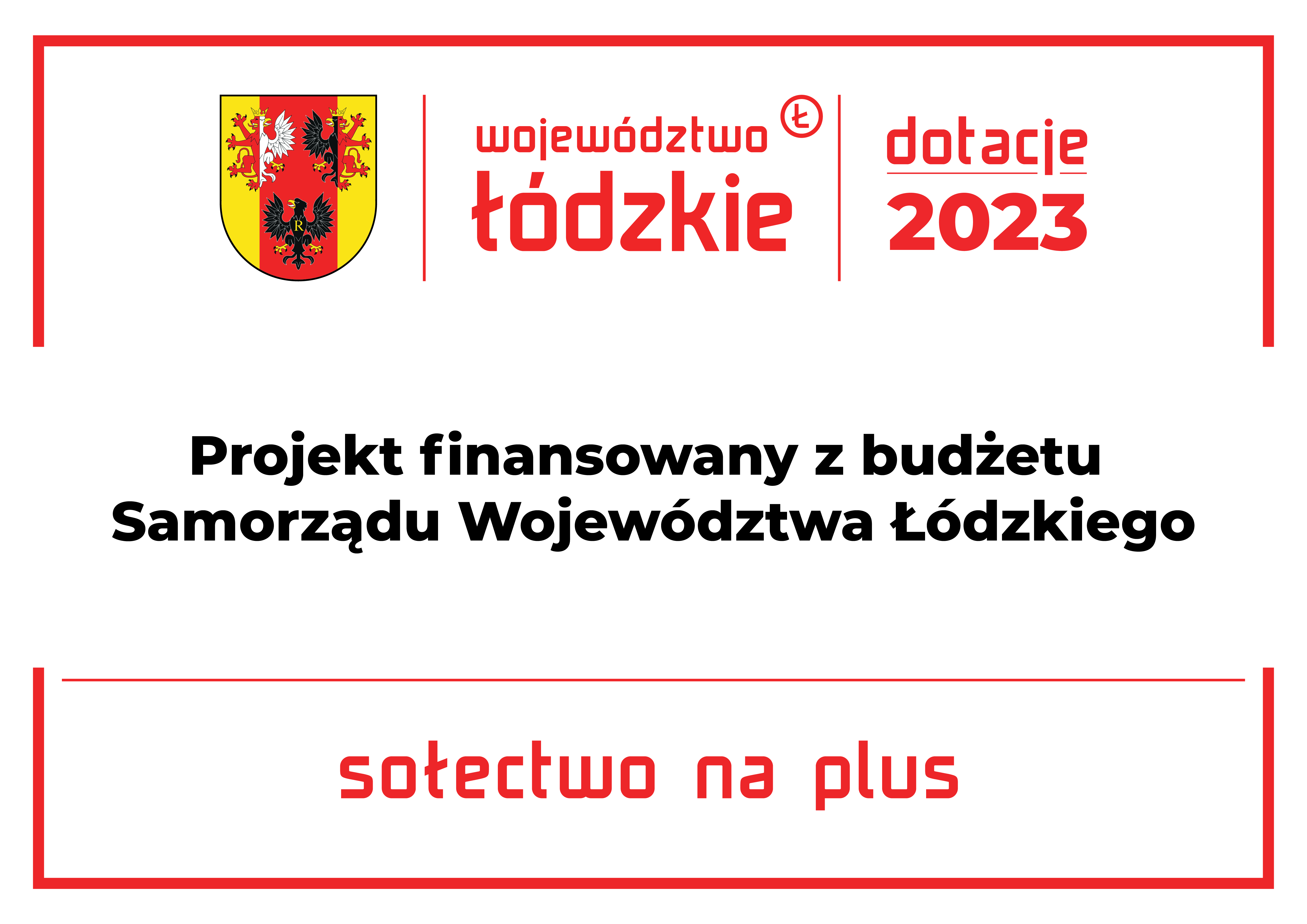 Dotacje 2023 Tablice Solectwo na Plus finans