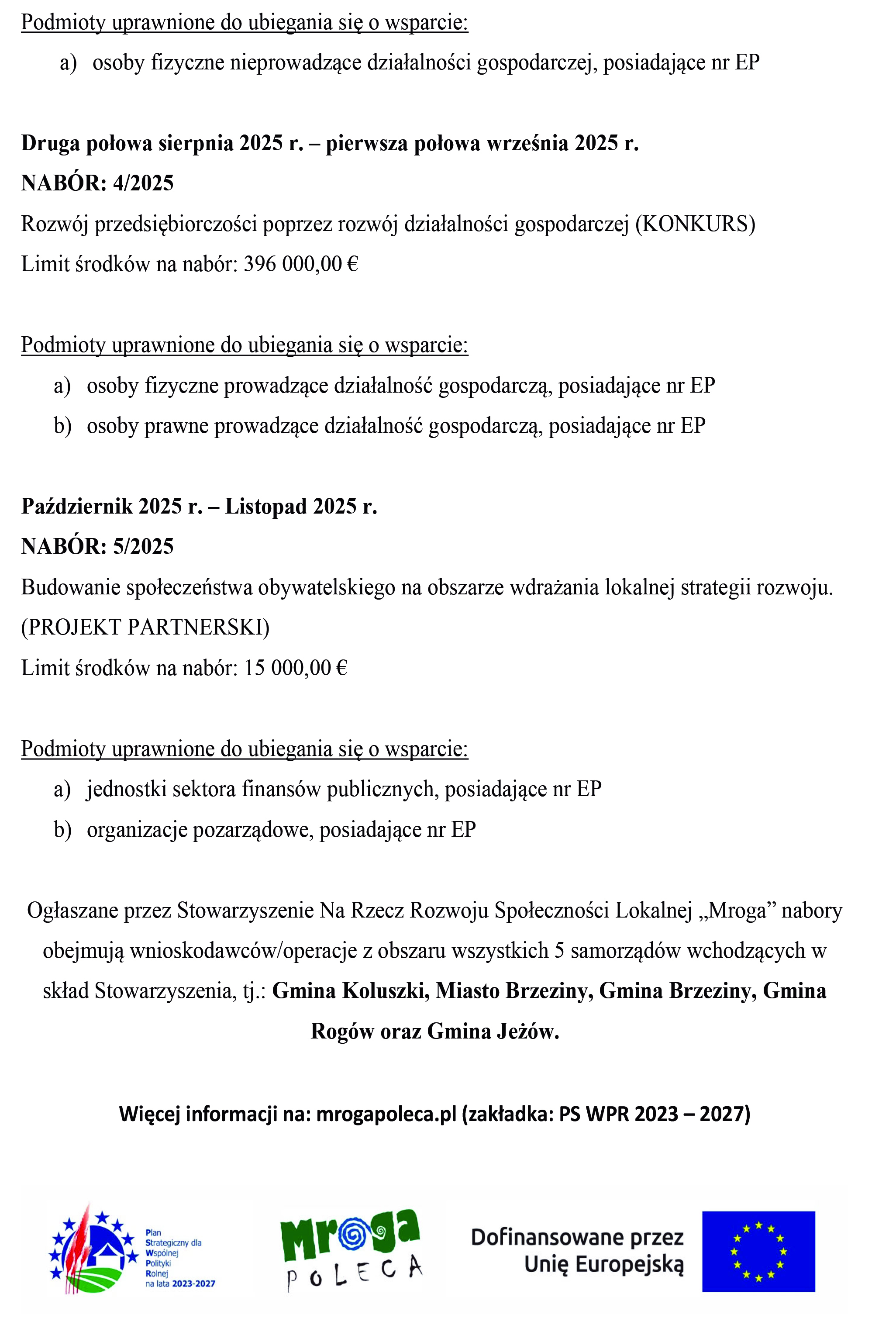 Treść ogłoszenia 2