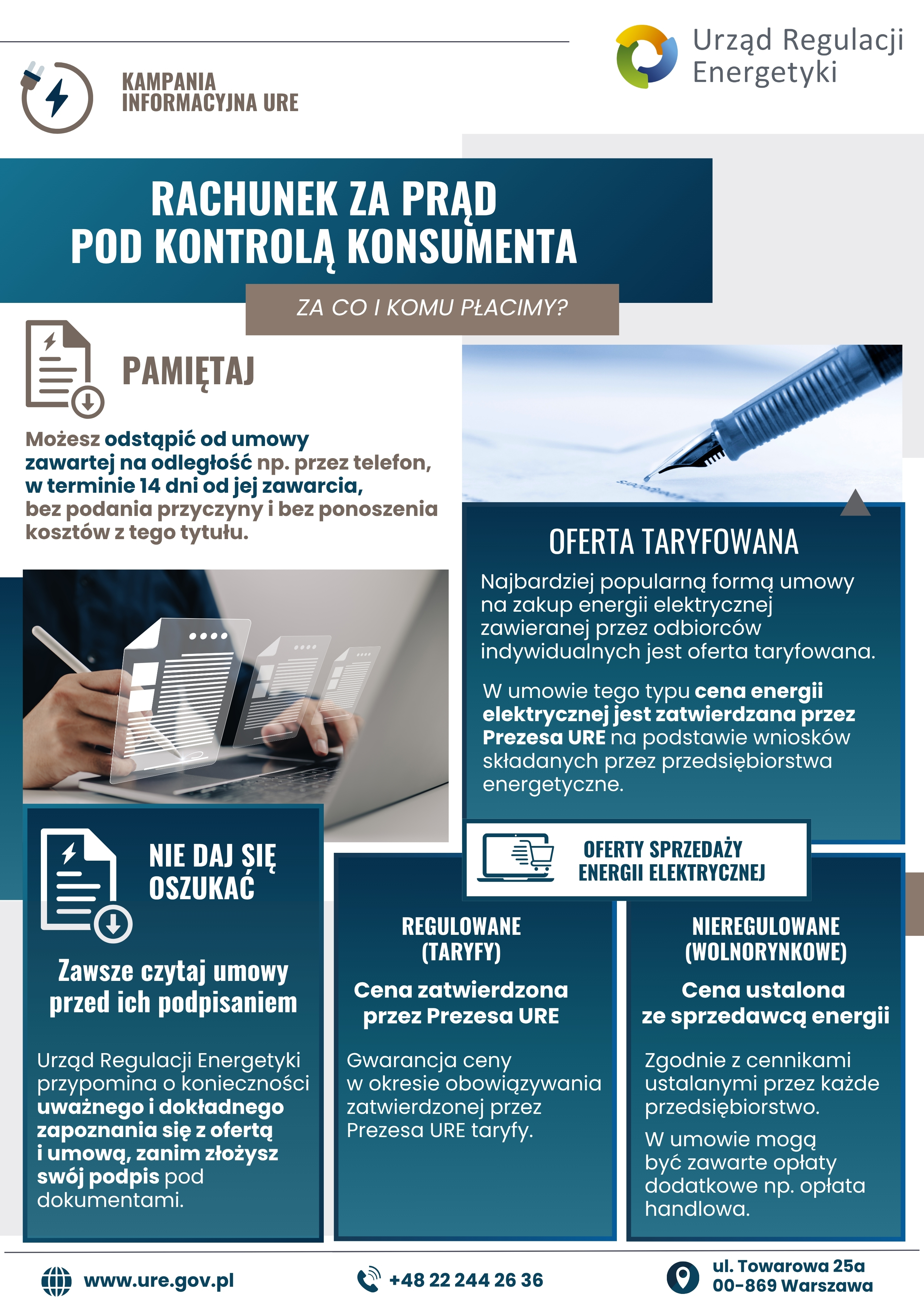 Ulotka rachunek pod kontrolą konsumenta str. 1