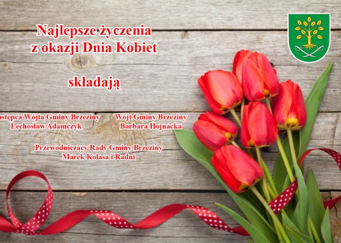 Najlepsze życzenia z okazji Dnia Kobiet - 8 marca 2024 r.
