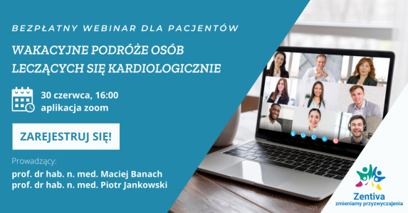 Bezpłatny webinar dla osób z chorobami kardiologicznymi