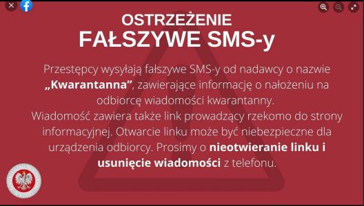 Ostrzeżenie - fałszywe smsy !!!