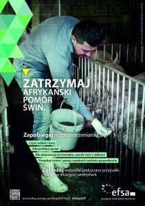 Zatrzymaj afrykański pomór świń - materiały informacyjne.