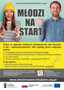 Rekrutacja do II edycji projektu "Młodzi na Start"